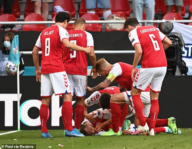 Euro 2020: Denmark vs Finland suspended after Eriksen collapses on the pitch (video)