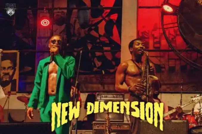 New Dimension Lyrics by Laycon (feat. Made Kuti)